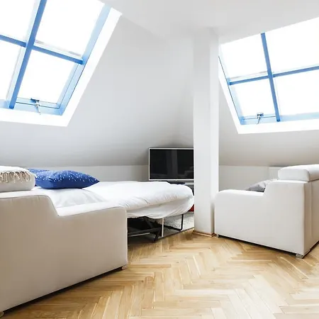 公寓 Luxurious Loft At Zizkov *